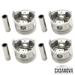 Pistones para CHEVROLET Aveo Family 1.5 y CHEVITAXI 1.5 marca JCC Teikin OEM 96335640 / 21030