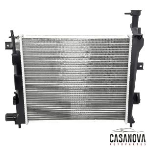 Radiador para KIA Picanto 1.1L marca TYC OEM 25310-1Y100/ 25310-G6200