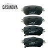 Galletas de Freno Posterior para Nissan Qashqai 2.0L y Nissan Leaf marca HiQ OEM D4060-4EA0A/ SP-4140