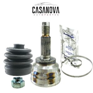 Punta Eje Exterior 24x22x52 para Mazda 323 1.3, 1.5, E3 y E5 marca Track Motive OEM F001-25-400/ 818027/ MZ-001