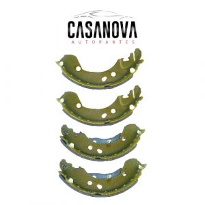 Zapatas de Freno Posterior para Nissan Versa 1.6 y 1.8L marca TMM OEM D4060-3VA0B