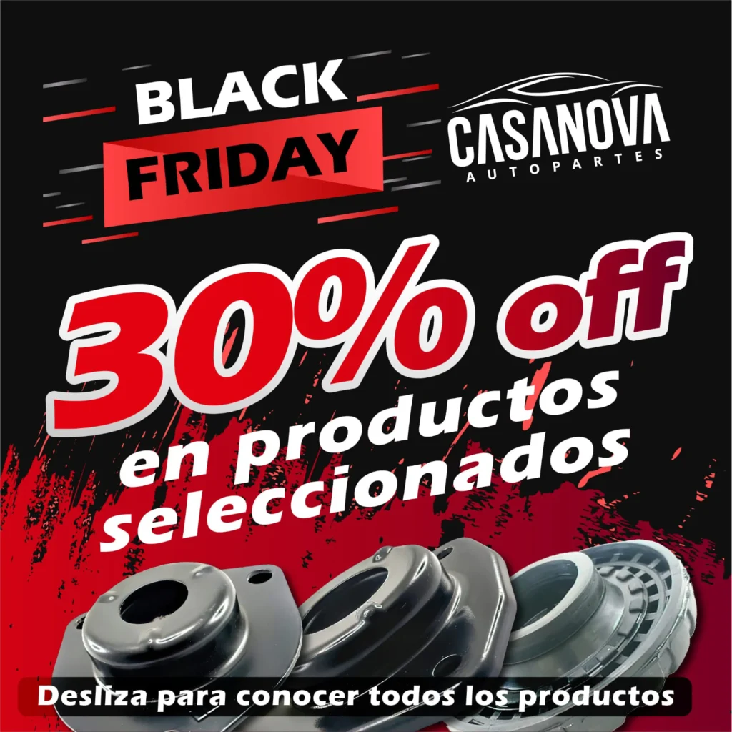 Casanovaautopartes: Blacky Friday con descuento en 30% productos seleccioandos