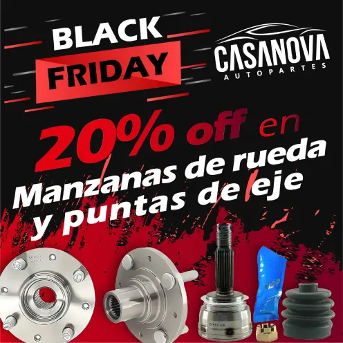 Casanovaautopartesec: Manzana de rueda y puntas de eje al 20% de descuento en Ecuador